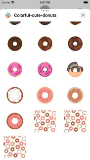 colorful cute donuts iphone images 3