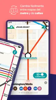mapa del metro de chicago l iphone capturas de pantalla 2