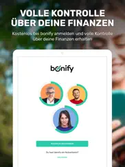 bonify finanzmanager ipad bildschirmfoto 1