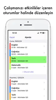 easy study - timetable planner iphone resimleri 2
