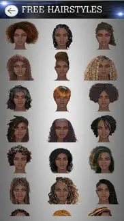 cheveux noirs pour les femmes iPhone Captures Décran 2