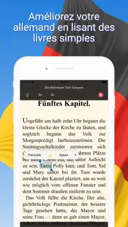 lecture et audio en allemand iPhone Captures Décran 1