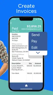 invoice asap: mobile invoicing iphone images 4
