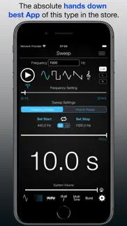 audio function generator pro iPhone Captures Décran 2