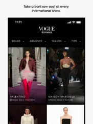 vogue runway fashion shows ipad resimleri 1