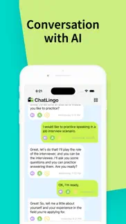 chatlingo - speak to ai iPhone Captures Décran 1