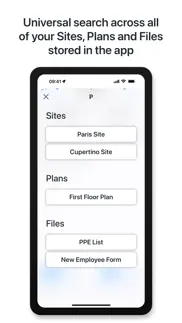 site plans iPhone Captures Décran 4