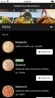 kebab pizza moravsky krumlov iPhone Captures Décran 1