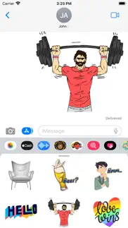 gay muscle life stickers iphone images 1