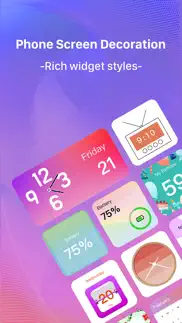 mini box widgets iphone capturas de pantalla 1
