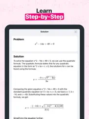 math gpt - ai homework helper iPad Captures Décran 2