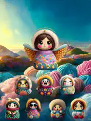 wooly dolls stickers ipad images 1