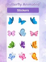butterfly animated stickers ipad images 1