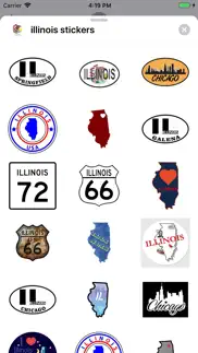 illinois emojis - usa stickers iphone images 1