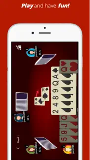 hearts classic card game iPhone Captures Décran 3
