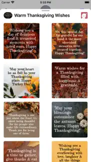 warm thanksgiving wishes iphone images 4