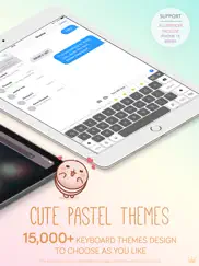 pastel keyboard themes color ipad resimleri 2