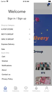 kpopstore iphone capturas de pantalla 2
