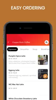 copper rock coffee iphone capturas de pantalla 4