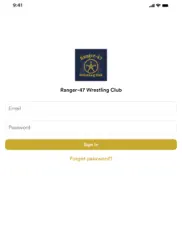 ranger-47 wrestling club iPad Captures Décran 1