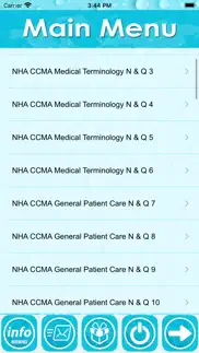 nha ccma study guide & exam prep app 2017 iphone images 3
