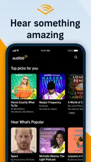 audible: audio entertainment iphone images 1