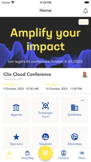 clio cloud conference 2023 iPhone Captures Décran 1