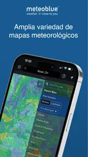 meteoblue tiempo y mapas iphone capturas de pantalla 2