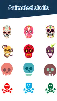 animated skulls iphone images 1