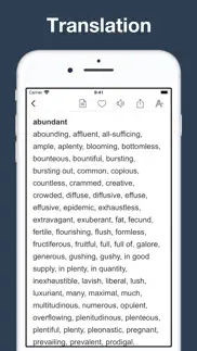 moby thesaurus - extended iphone images 3