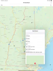 new hampshire road report iPad Captures Décran 3