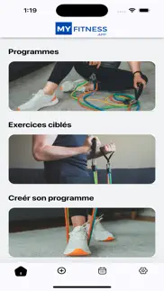 my fitness app iPhone Captures Décran 1