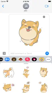 shiba inu stickers iphone images 1