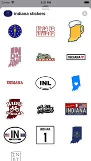 indiana emojis - usa stickers iphone images 3