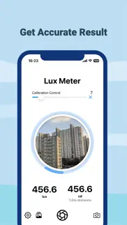 lux meter for professional iphone capturas de pantalla 1