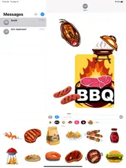 barbecue love stickers ipad images 2