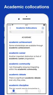 academic collocation list iphone images 1
