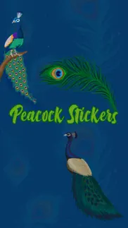 peacock stickers iphone images 1