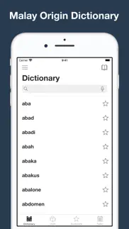 malay origin dictionary iphone images 1