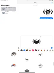 spider stickers ipad capturas de pantalla 4