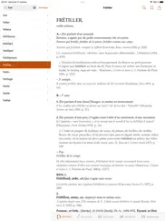 dictionnaire de français tlfi iPad Captures Décran 1