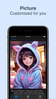 anime waifu - ai art generator iphone images 2