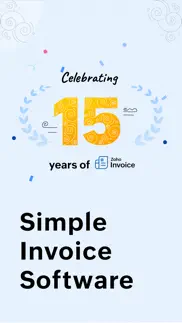 zoho invoice - invoice maker iphone images 1