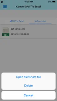 convert pdf to excel iphone images 4