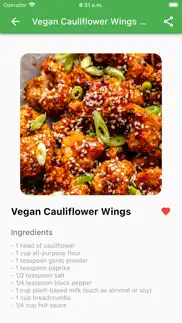 vegan recipes pro iphone images 4