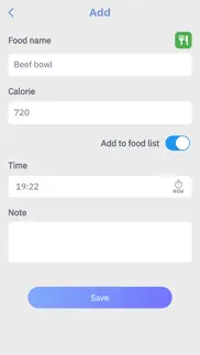 simple calorie log iphone images 4