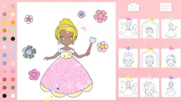 princess coloring kid toddler iphone images 4