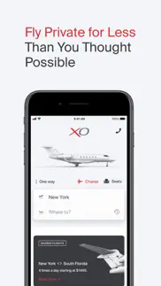 xo - book a private jet iphone images 1