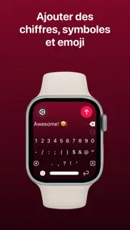 wristboard - watch clavier iPhone Captures Décran 3