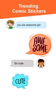 colorful text stickers pack iphone images 2